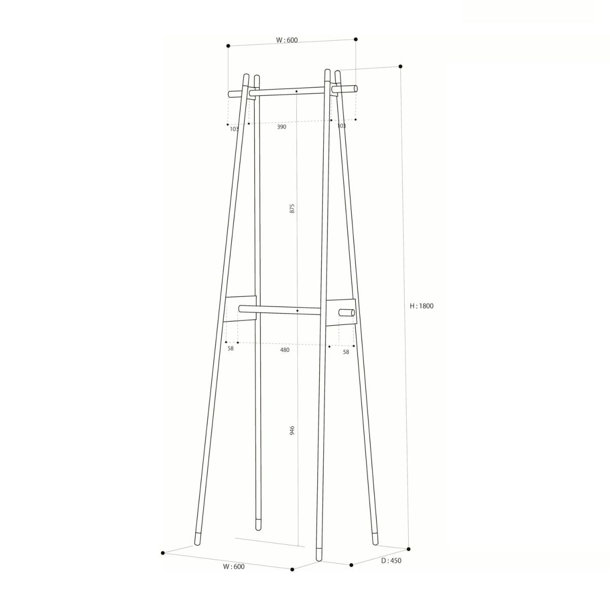 DUENDE デュエンデ DUE デュエ DU0290 DU0291 カラー：スイスグレー デザイン：芦沢 啓治