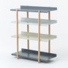 DUENDE デュエンデ MARGE SHELF 4 マージ シェルフ DU0325 カラー：2パターン デザイン：芦沢 啓治