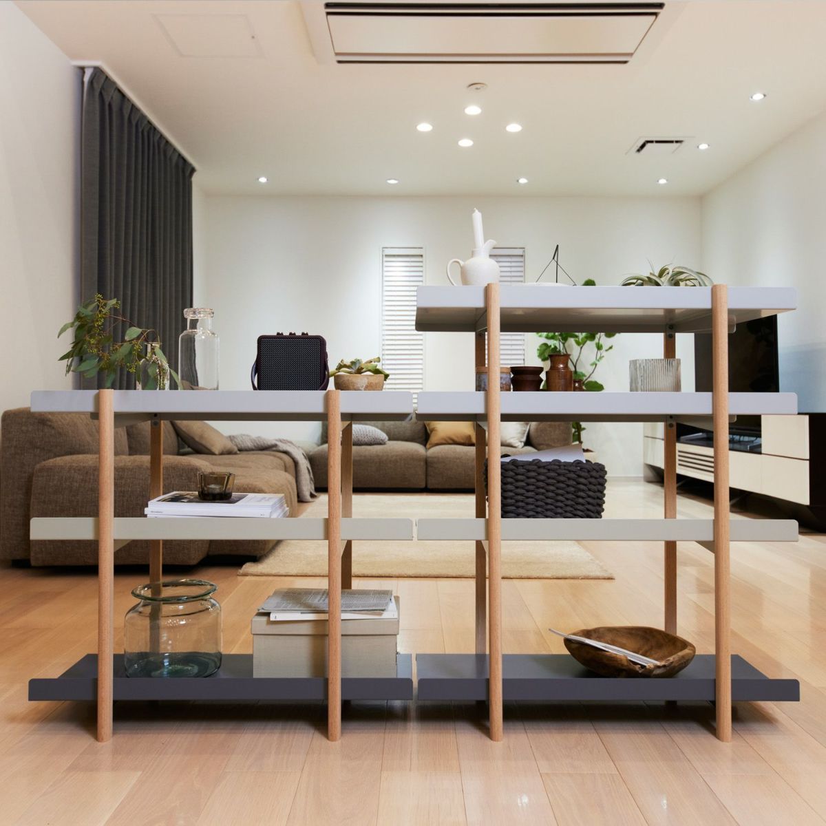 DUENDE デュエンデ MARGE SHELF 4 マージ シェルフ DU0325 カラー：2パターン デザイン：芦沢 啓治