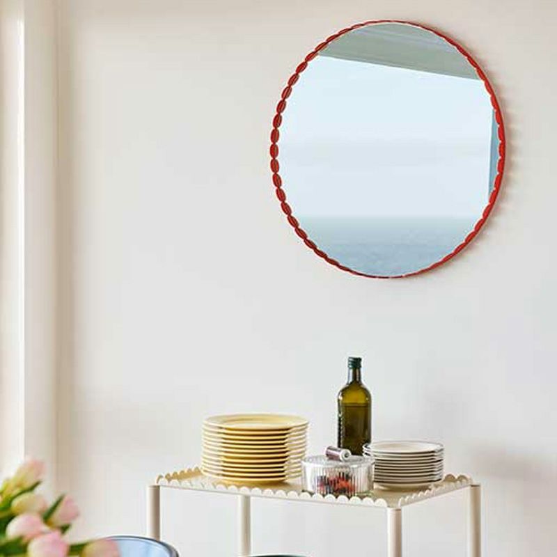 HAY ヘイ Arcs Mirror アークス ミラー Round ラウンド 60cm ウォールミラー 鏡 壁掛け鏡 丸型 ラウンドミラー デザイン：ミュラー・ヴァン・セーヴェレン