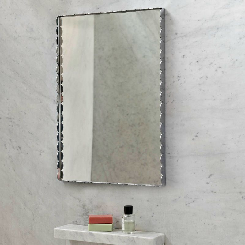 HAY ヘイ Arcs Mirror アークス ミラー Rectangle S レクタングル スクエア 43×61cm Sサイズ ウォールミラー 鏡 壁掛け鏡 四角型 ミラー デザイン：ミュラー・ヴァン・セーヴェレン