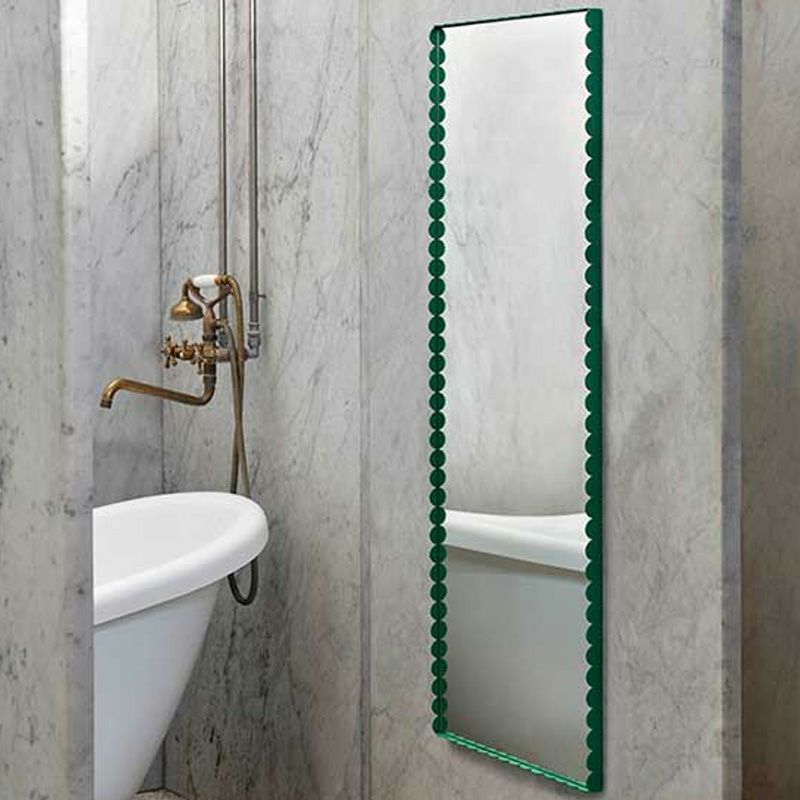 HAY ヘイ Arcs Mirror アークス ミラー Rectangle M レクタングル スクエア 50×133cm &#181;サイズ ウォールミラー 鏡 壁掛け鏡 四角型 ミラー デザイン：ミュラー・ヴァン・セーヴェレン