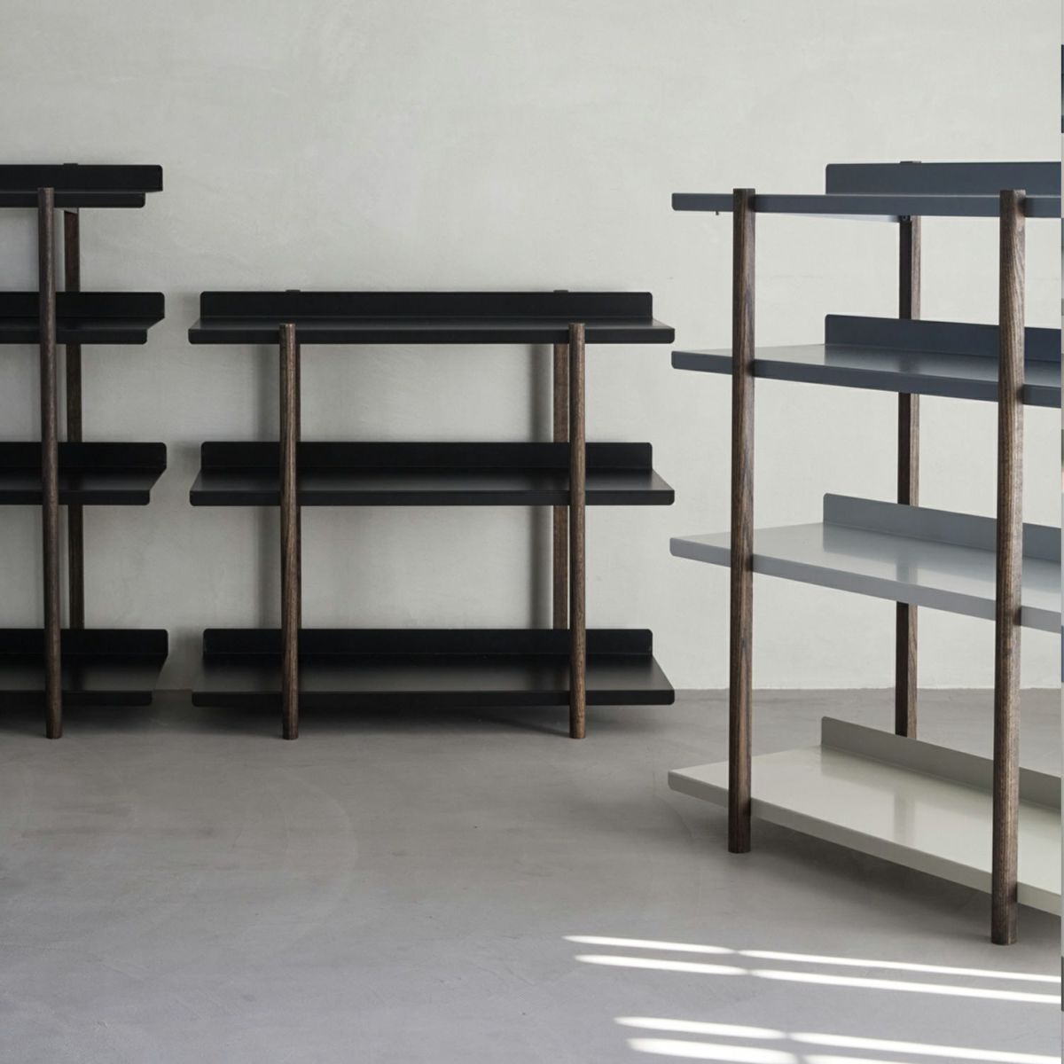 DUENDE デュエンデ MARGE SHELF 4 OIL FINISH マージ シェルフ オイルステインフィニッシュ DU0329 カラー：2パターン デザイン：芦沢 啓治