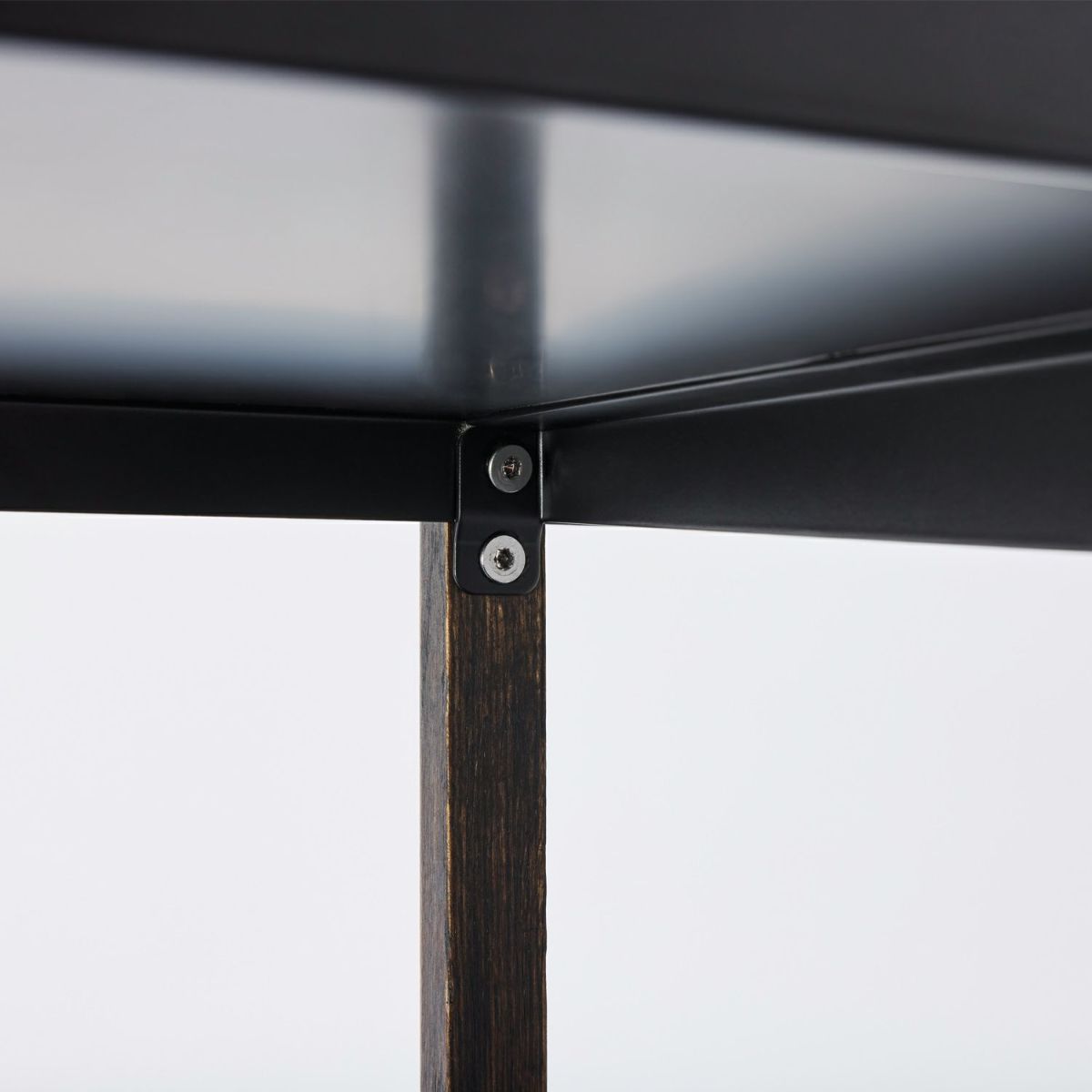 DUENDE デュエンデ MARGE SHELF 3 BK OIL STAIN FINISH マージ シェルフ ブラック オイルステインフィニッシュ DU0328BK カラー：ブラック デザイン：芦沢 啓治