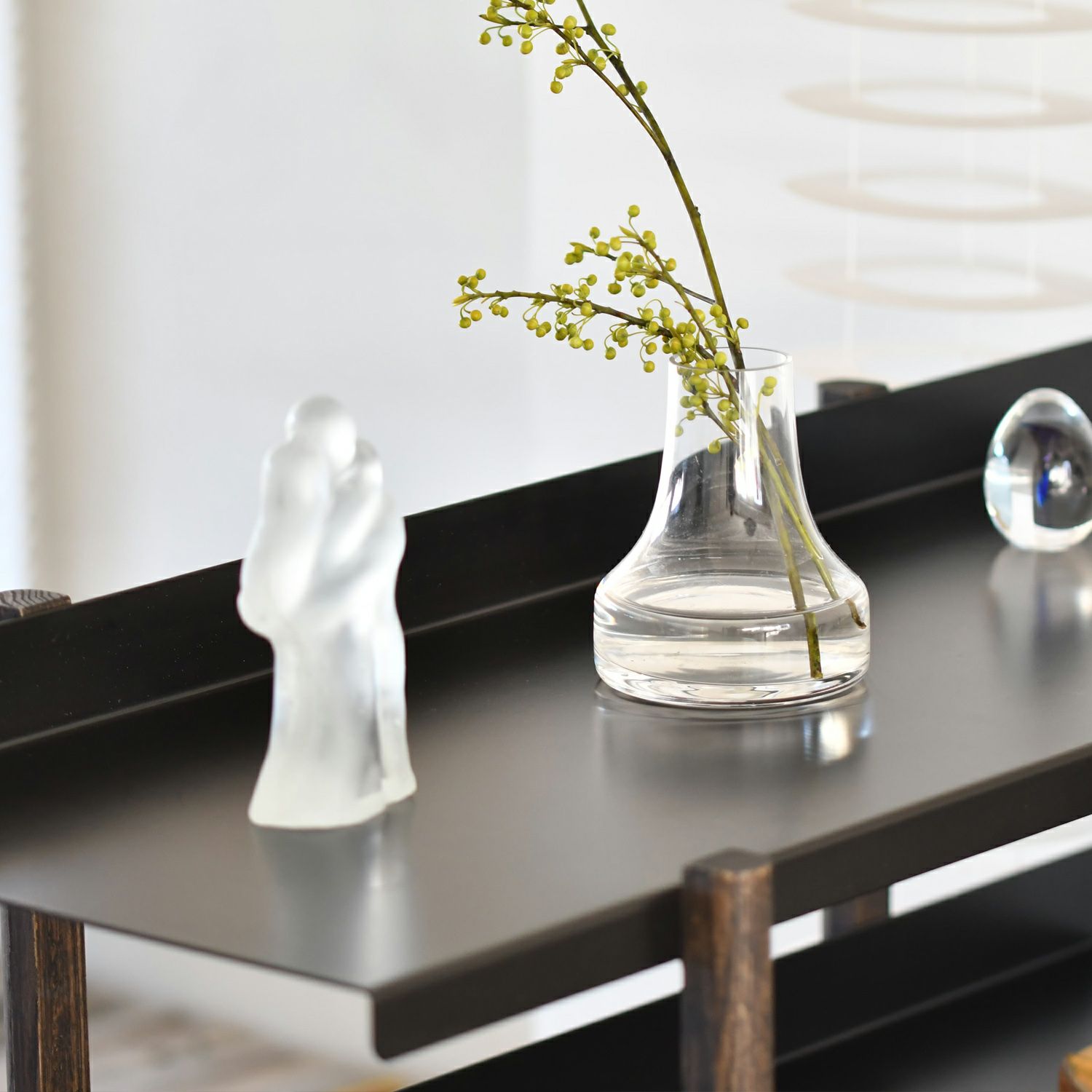DUENDE デュエンデ MARGE SHELF 3 BK OIL STAIN FINISH マージ シェルフ ブラック オイルステインフィニッシュ DU0328BK カラー：ブラック デザイン：芦沢 啓治
