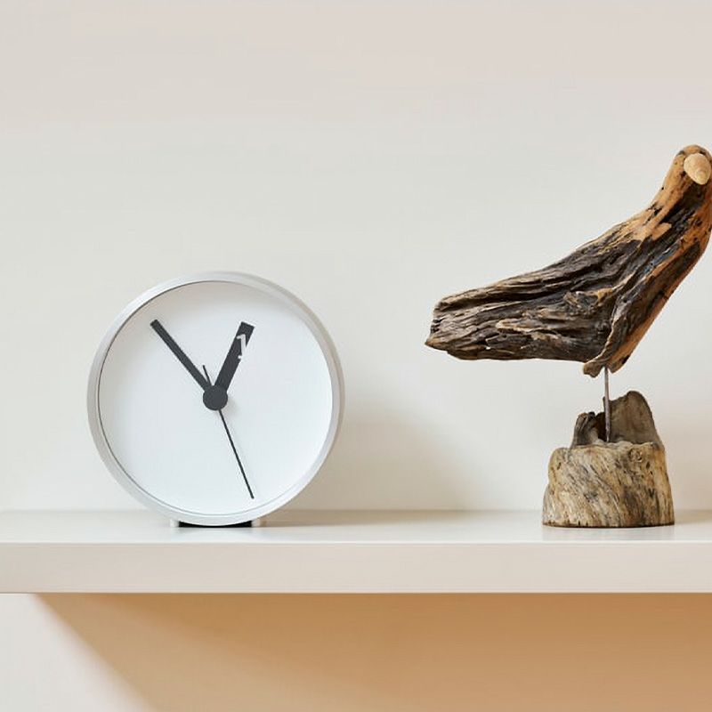 Lemnos レムノス Extra Normal Clock エクストラ ノーマル クロック RM24-07 置き時計 掛け時計 Φ130mm カラー：3色 デザイン：ロス・ミクブライド