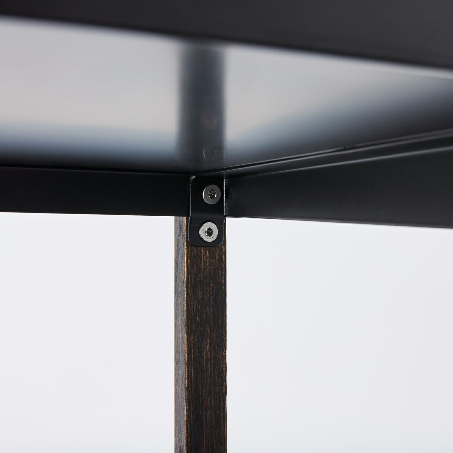 DUENDE デュエンデ MARGE SHELF 4 BK OIL STAIN FINISH マージ シェルフ ブラック オイルステインフィニッシュ DU0329BK カラー：ブラック デザイン：芦沢 啓治