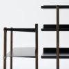 DUENDE デュエンデ MARGE SHELF 4 BK OIL STAIN FINISH マージ シェルフ ブラック オイルステインフィニッシュ DU0329BK カラー：ブラック デザイン：芦沢 啓治