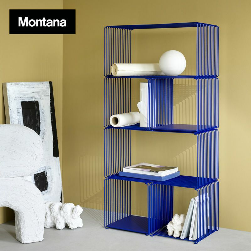 Montana モンタナ Panton Wire パントン ワイヤー フレーム シングル ハーフ 7661T サイズ：W34.8 × H17.2cm （奥行：25.7cm） カラー：7色 デザイン：Verner Panton ヴェルナー・パントン