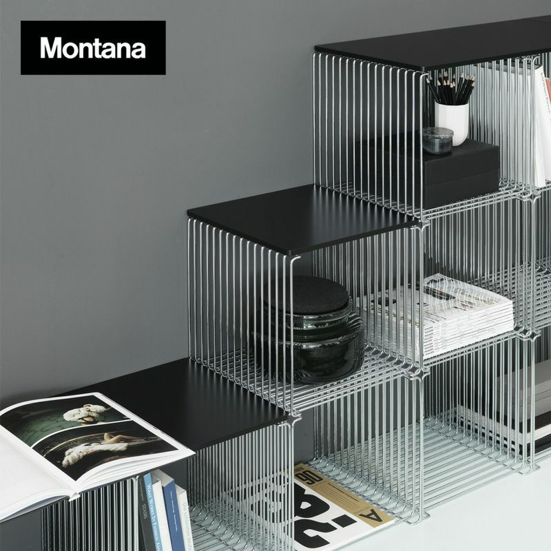 Montana モンタナ Panton Wire パントン ワイヤー フレーム ダブル 6111T サイズ：W70cm （奥行：25.7cm） カラー：7色 デザイン：Verner Panton ヴェルナー・パントン