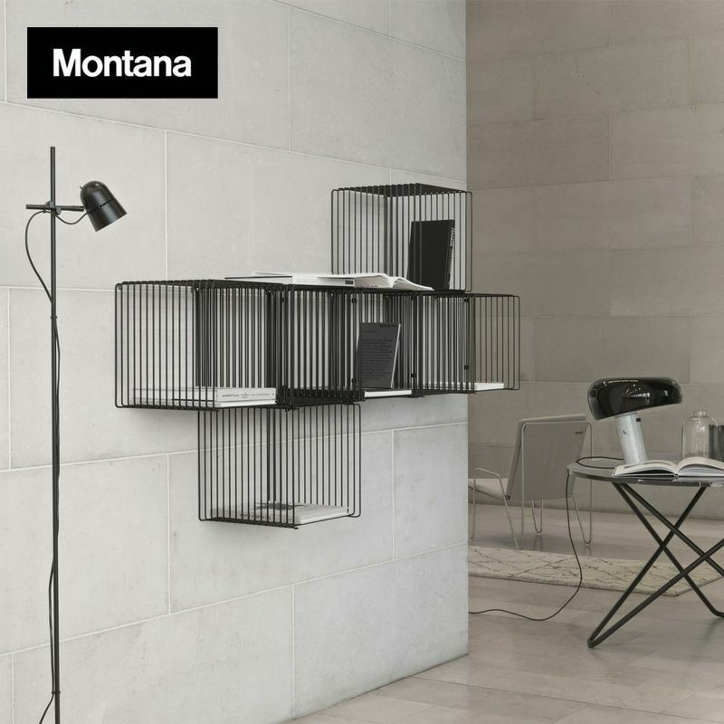 Montana モンタナ Panton Wire パントン ワイヤー フレーム シングル 6161T サイズ：W34.8cm （奥行：25.7cm） カラー：7色 デザイン：Verner Panton ヴェルナー・パントン