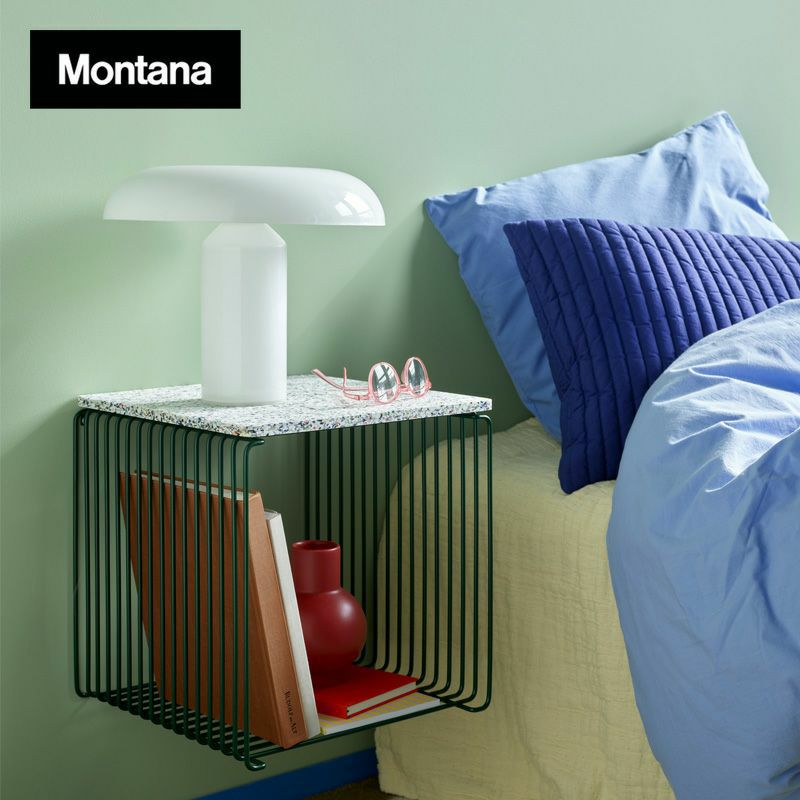 Montana モンタナ Panton Wire パントン ワイヤー フレーム シングル 6161T サイズ：W34.8cm （奥行：25.7cm） カラー：7色 デザイン：Verner Panton ヴェルナー・パントン