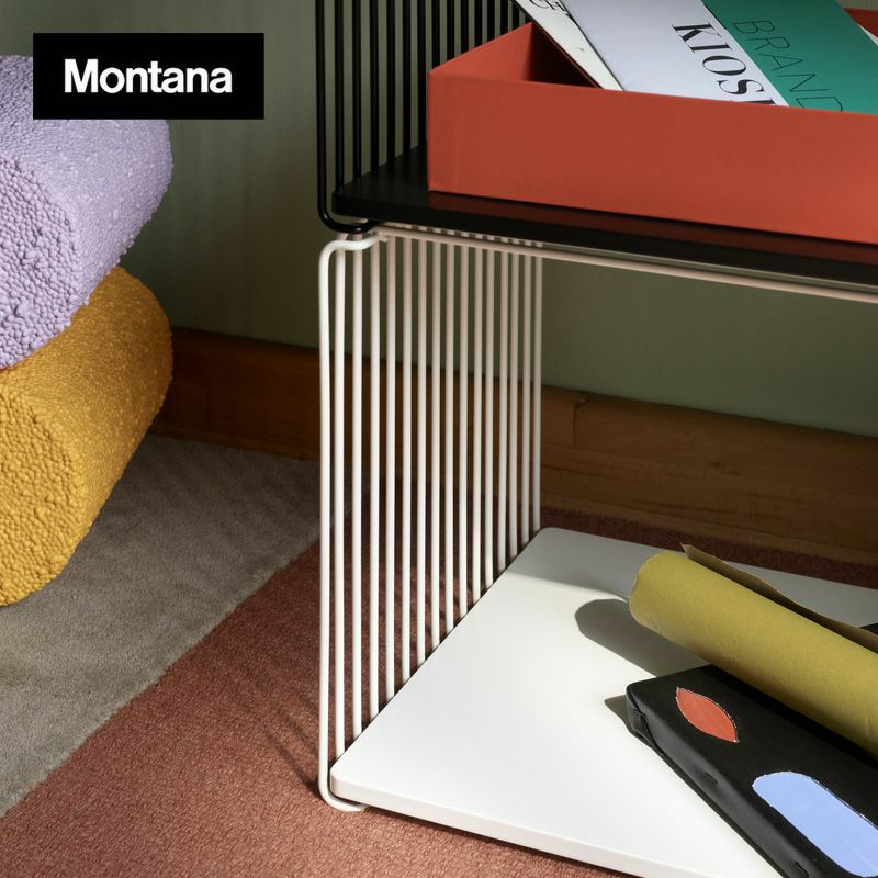 Montana モンタナ Panton Wire パントン ワイヤー専用 インレイシェルフ ダブル VPW12X サイズ：W68.2cm （奥行：25.7cm） デザイン：Verner Panton ヴェルナー・パントン