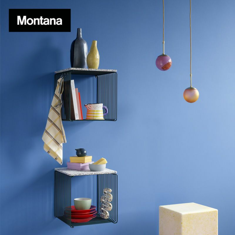 Montana モンタナ Panton Wire パントン ワイヤー専用 インレイシェルフ ダブル VPW12X サイズ：W68.2cm （奥行：25.7cm） デザイン：Verner Panton ヴェルナー・パントン