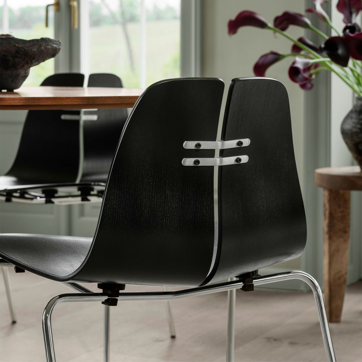 FRITZ HANSEN フリッツ・ハンセン PK3 ダイニングチェア カラードアッシュ カラー：ブラック