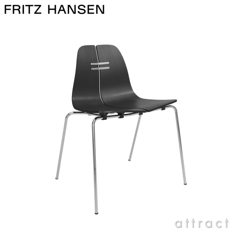 FRITZ HANSEN フリッツ・ハンセン PK3 ダイニングチェア カラードアッシュ カラー：ブラック