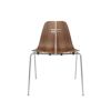 FRITZ HANSEN フリッツ・ハンセン PK3 ダイニングチェア カラー：ウォルナット ベースカラー：クローム仕上げ