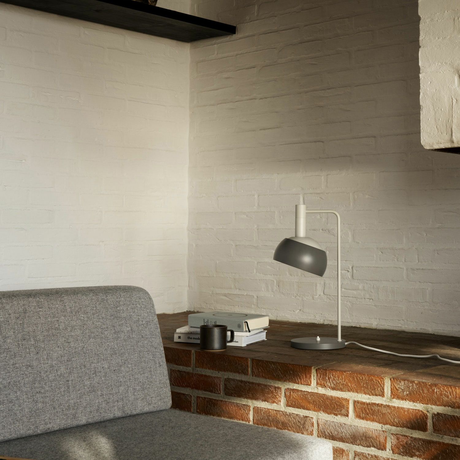 Louis Poulsen ルイスポールセン FJ Elements Table Lamp FJ エレメンツ テーブルランプ Φ175mm カラー：オリジナル・グレー デザイン：フィン・ユール