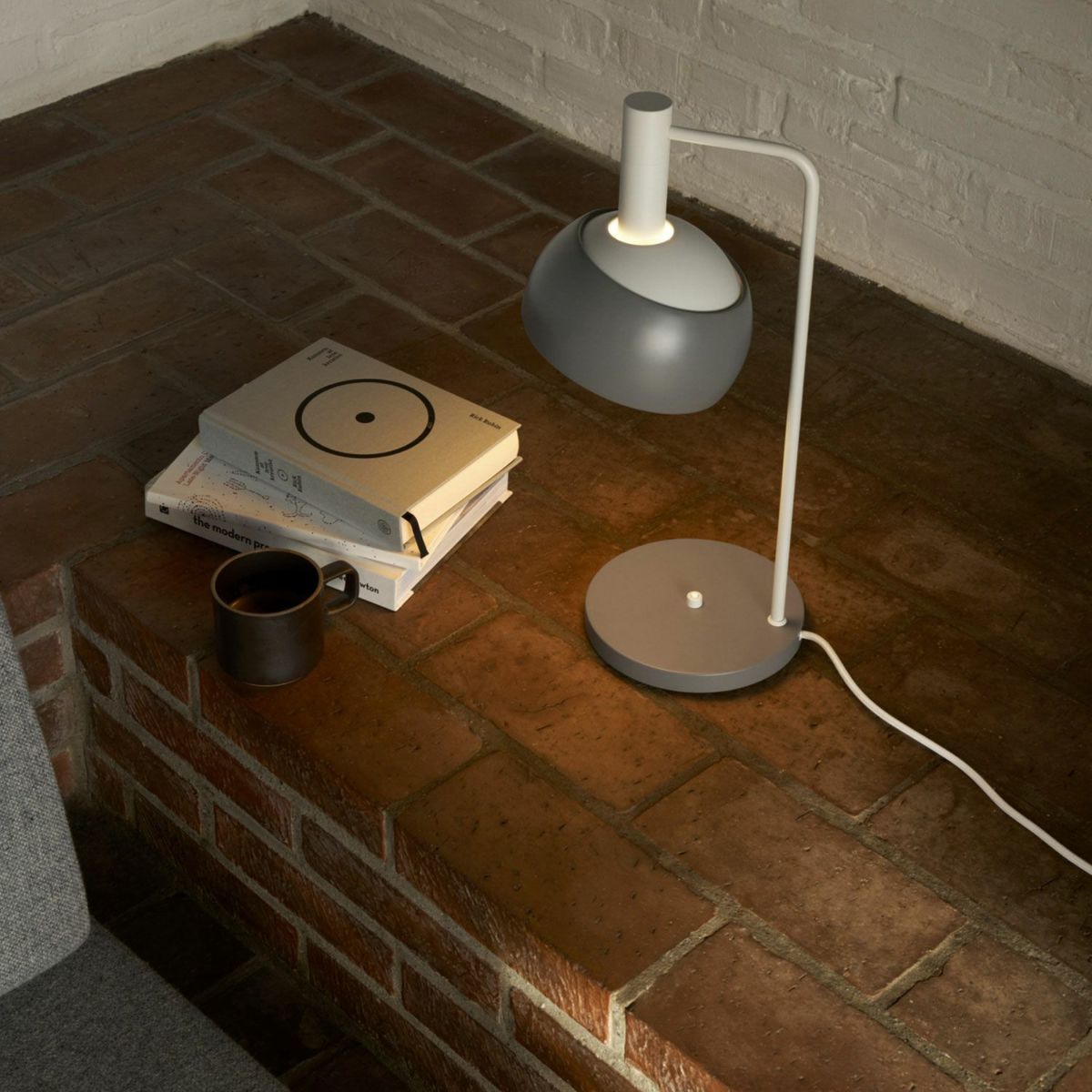 Louis Poulsen ルイスポールセン FJ Elements Table Lamp FJ エレメンツ テーブルランプ Φ175mm カラー：オリジナル・グレー デザイン：フィン・ユール