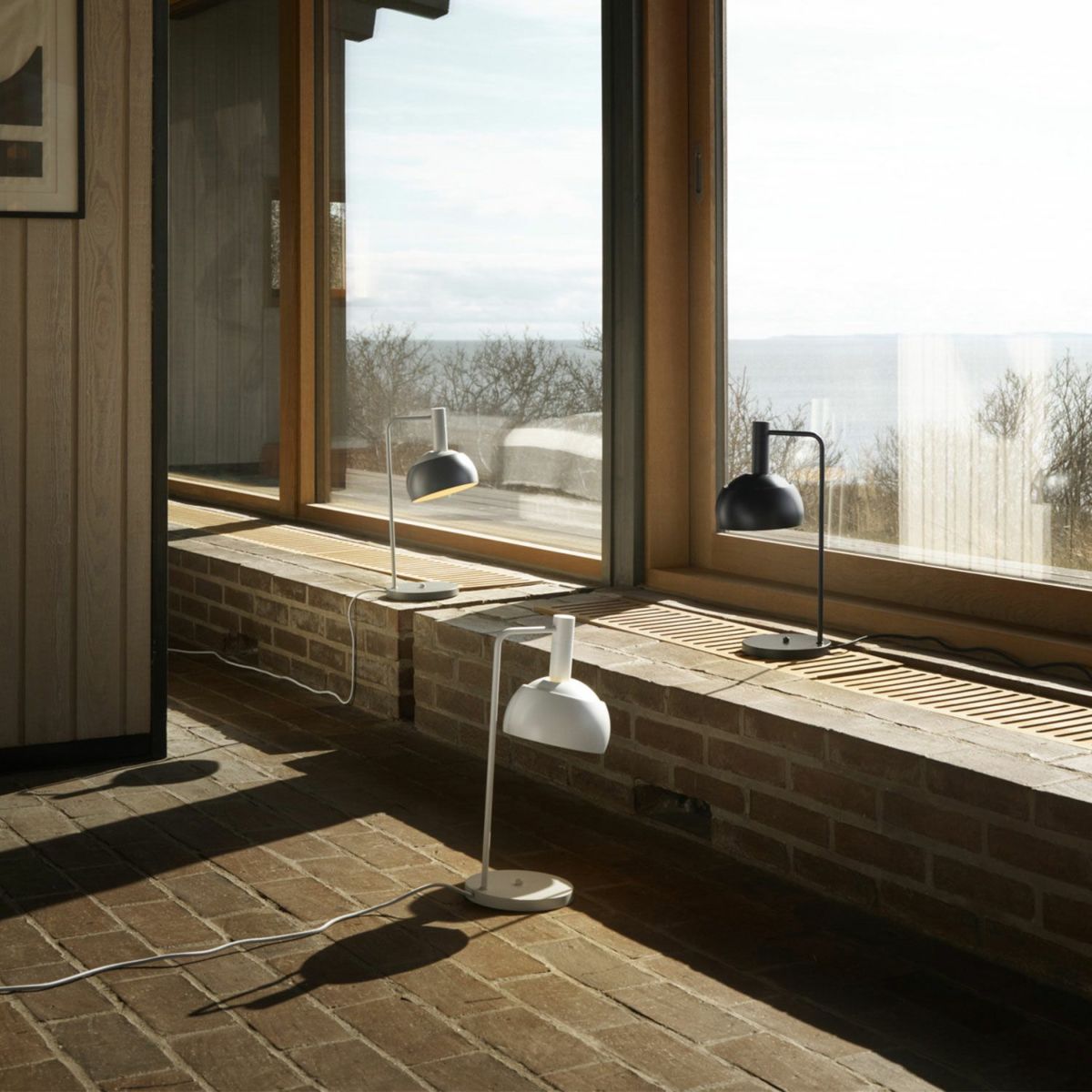 Louis Poulsen ルイスポールセン FJ Elements Table Lamp FJ エレメンツ テーブルランプ Φ175mm カラー：ブラック デザイン：フィン・ユール