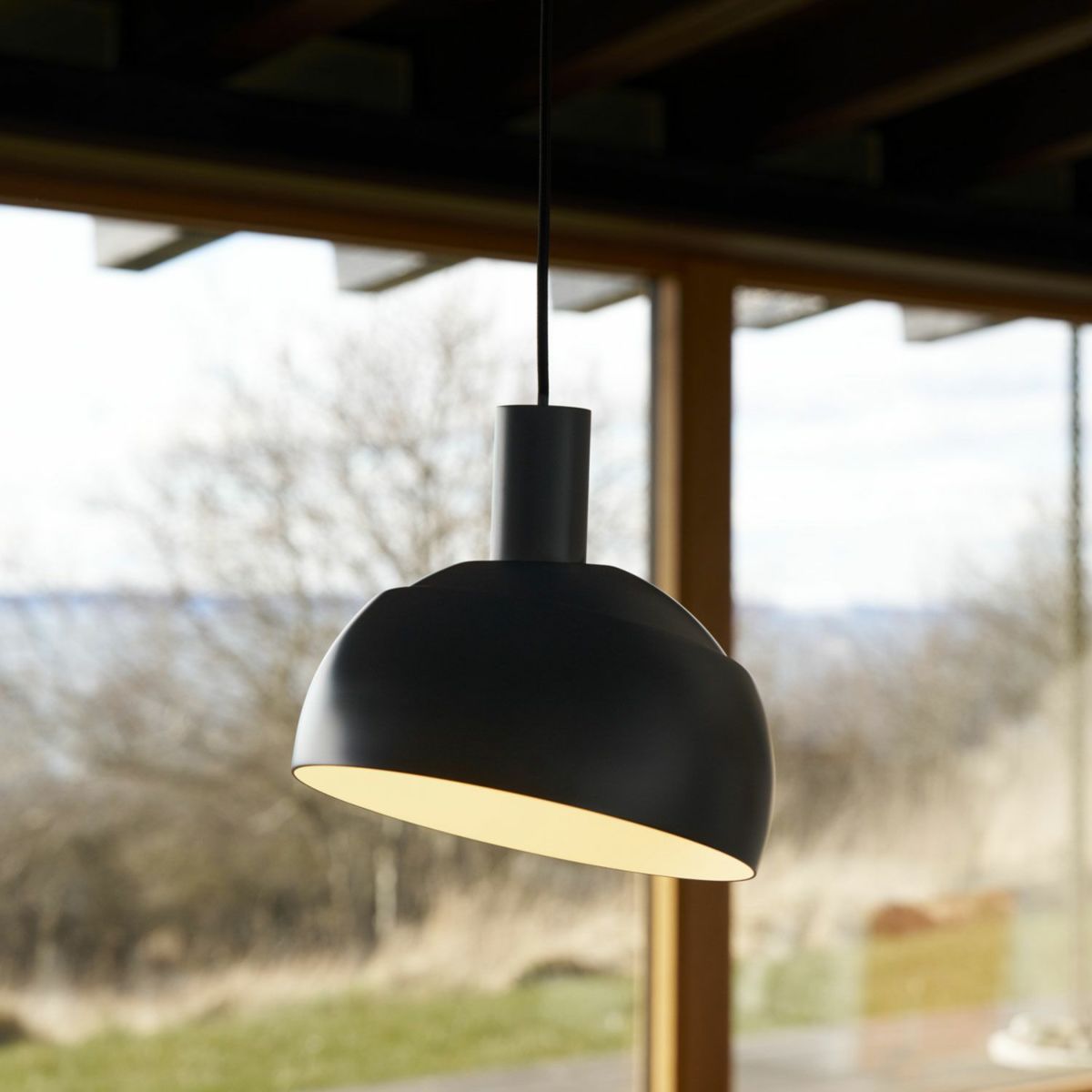 Louis Poulsen ルイスポールセン FJ Elements Pendant Lamp FJ エレメンツ ペンダントランプ Φ250mm カラー：ブラック デザイン：フィン・ユール