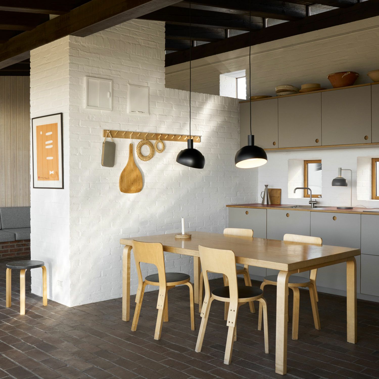 Louis Poulsen ルイスポールセン FJ Elements Pendant Lamp FJ エレメンツ ペンダントランプ Φ250mm カラー：ホワイト デザイン：フィン・ユール