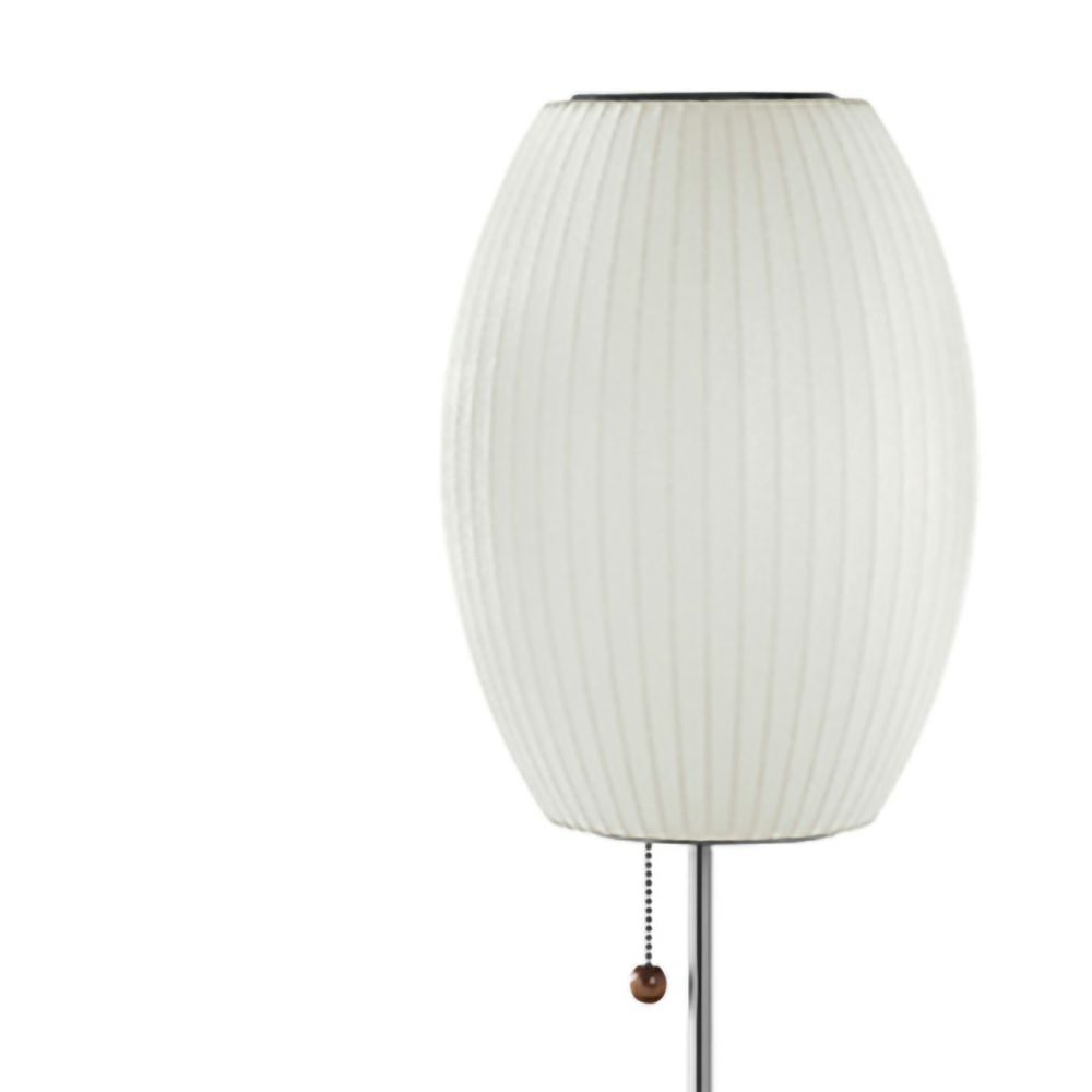 Herman Miller ハーマンミラー BUBBLE LAMPS バブルランプ Cigar Lotus Table Lamp シガー ロータス テーブルランプ ウォールナット デザイン：ジョージ・ネルソン