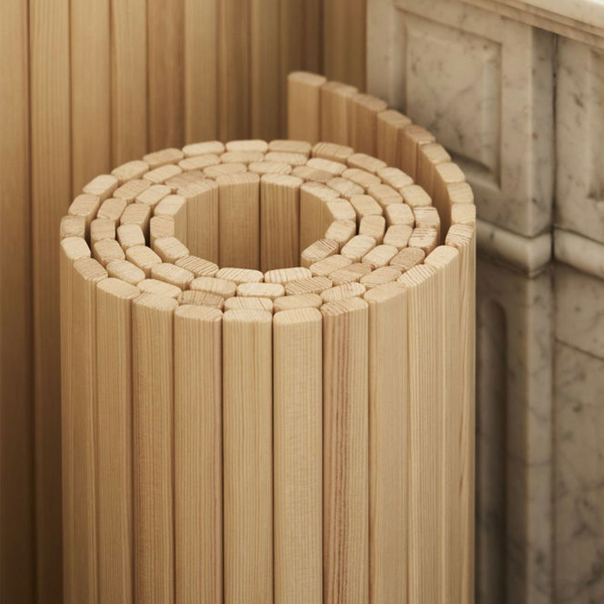 Artek アルテック 100 SCREEN スクリーン パーティション Size A W200cm × H180cm クリアラッカー仕上げ デザイン：アルヴァ・アアルト