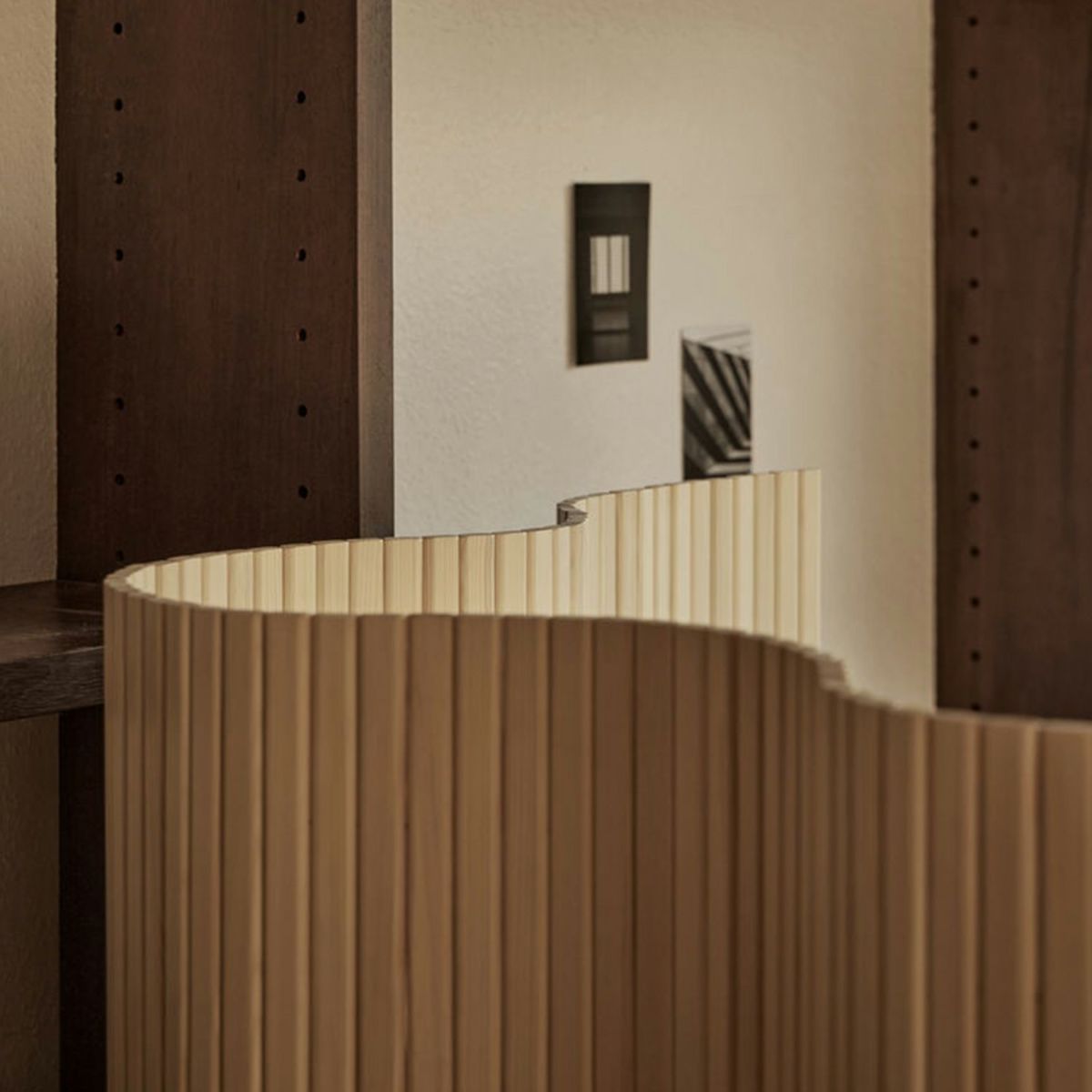 Artek アルテック 100 SCREEN スクリーン パーティション Size C W200cm × H130cm クリアラッカー仕上げ デザイン：アルヴァ・アアルト