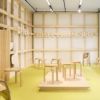 Artek アルテック ＋ marimekko マリメッコ シリーズ Anniversary Esitions TABLE 90D テーブル 90D サイズ：Φ48×44cm 厚み 3cm 3本脚 Seireeni セイレーニ デザイン：アルヴァ・アアルト