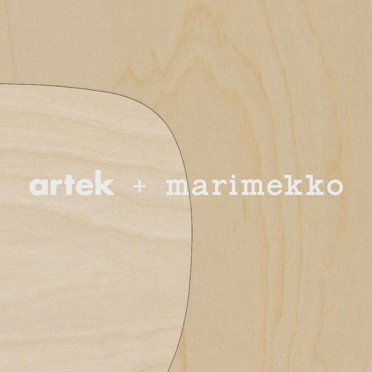 Artek アルテック ＋ marimekko マリメッコ シリーズ Anniversary Esitions BENCH 153B ベンチ 153B ソリッドトップ サイズ：72.5×40cm バーチ材 Kivet キヴェット デザイン：アルヴァ・アアルト