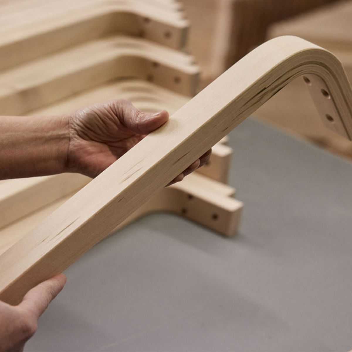 Artek アルテック ＋ marimekko マリメッコ シリーズ Anniversary Esitions BENCH 153B ベンチ 153B ソリッドトップ サイズ：72.5×40cm バーチ材 Kivet キヴェット デザイン：アルヴァ・アアルト