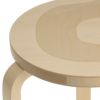 Artek アルテック ＋ marimekko マリメッコ シリーズ Anniversary Esitions STOOL 60 スツール 60 3本脚 バーチ材 Seireeni セイレーニ デザイン：アルヴァ・アアルト