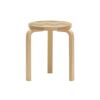 Artek アルテック ＋ marimekko マリメッコ シリーズ Anniversary Esitions STOOL 60 スツール 60 3本脚 バーチ材 Lokki ロッキ デザイン：アルヴァ・アアルト