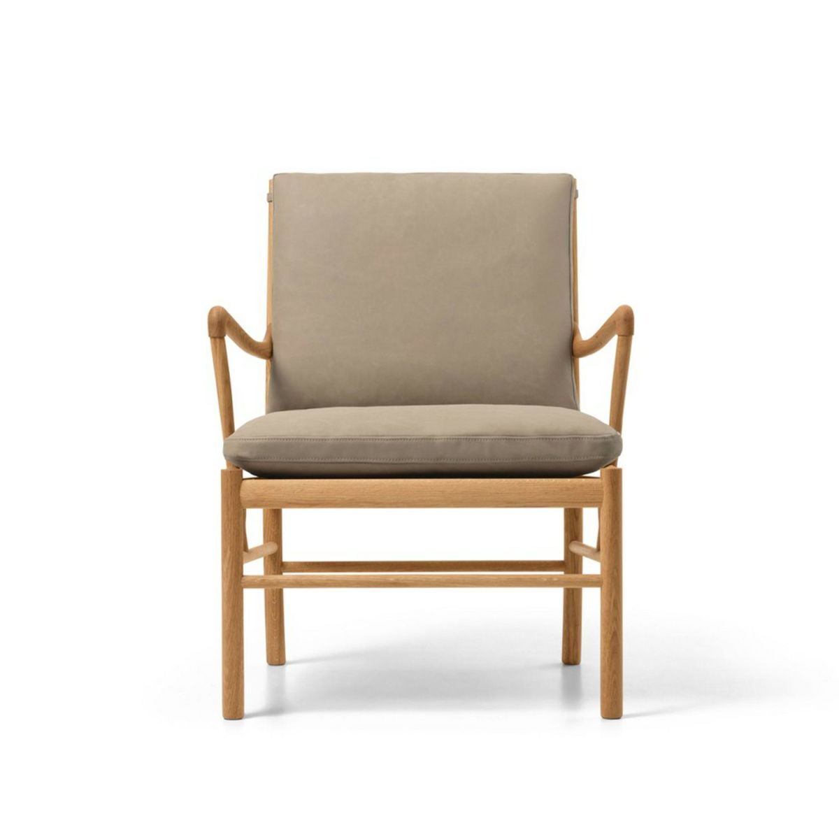 Carl Hansen & Son カール・ハンセン＆サン OW149 コロニアルチェア オーク （オイルフィニッシュ） 張座：レザー Terra テラ デザイン：オーレ・ヴァンシャー
