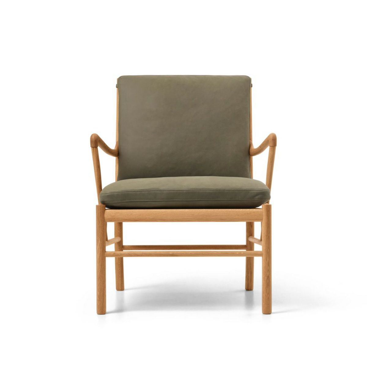 Carl Hansen & Son カール・ハンセン＆サン OW149 コロニアルチェア オーク （オイルフィニッシュ） 張座：レザー Terra テラ デザイン：オーレ・ヴァンシャー