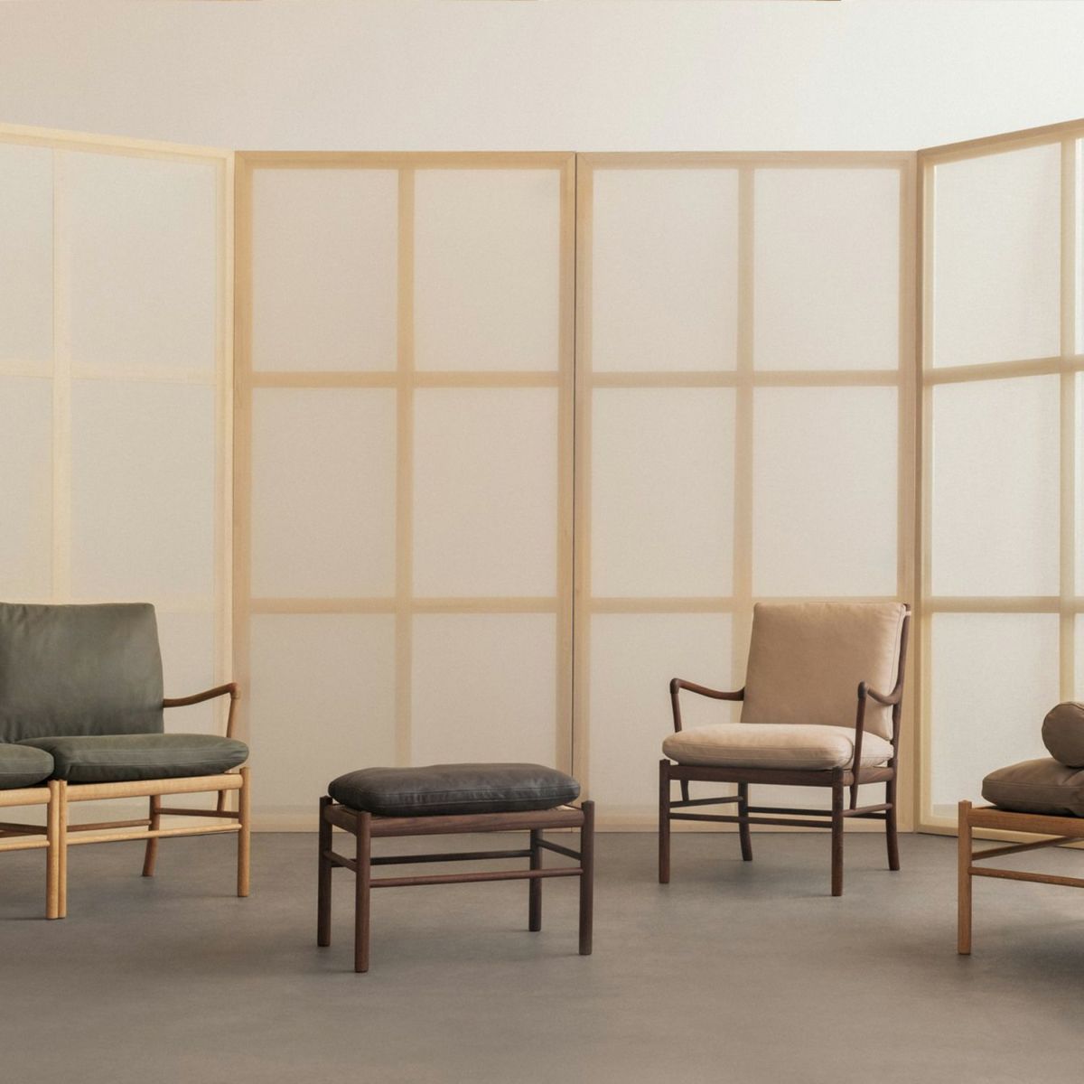 Carl Hansen & Son カール・ハンセン＆サン OW149 コロニアルチェア オーク （オイルフィニッシュ） 張座：レザー Terra テラ デザイン：オーレ・ヴァンシャー