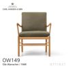 Carl Hansen & Son カール・ハンセン＆サン OW149 コロニアルチェア オーク （オイルフィニッシュ） 張座：レザー Terra テラ デザイン：オーレ・ヴァンシャー