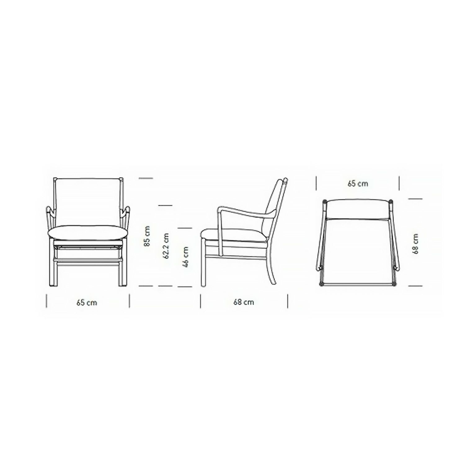Carl Hansen & Son カール・ハンセン＆サン OW149 コロニアルチェア ウォルナット （オイルフィニッシュ） 張座：レザー Terra テラ デザイン：オーレ・ヴァンシャー