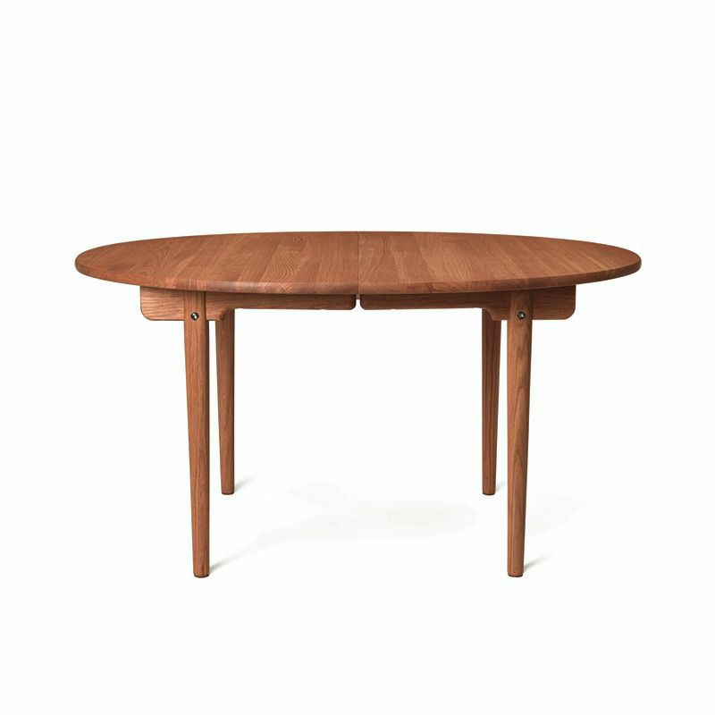 Carl Hansen & Son カール・ハンセン＆サン CH337 伸長式 ダイニングテーブル W140cm チーク (オイルフィニッシュ) デザイン：ハンス・J・ウェグナー