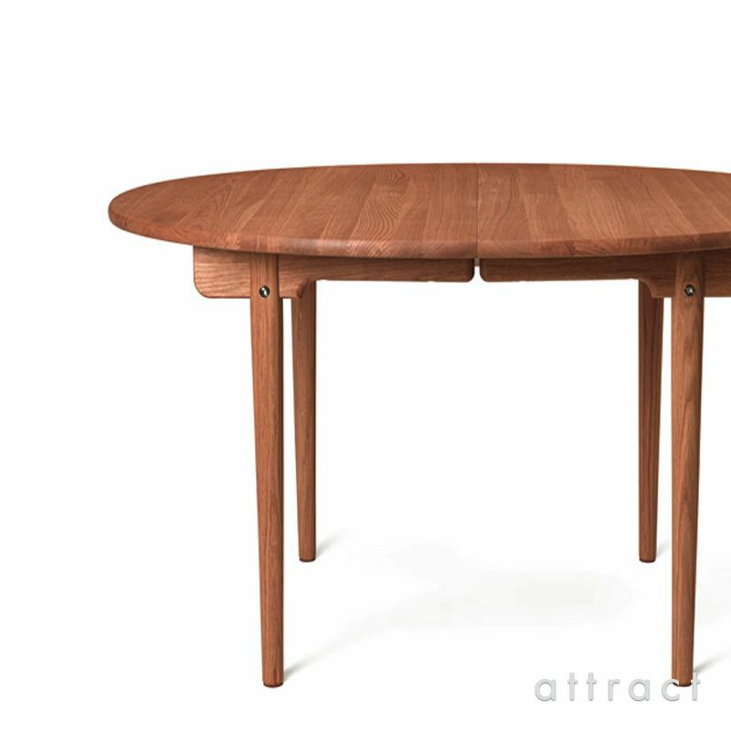 Carl Hansen & Son カール・ハンセン＆サン CH337 伸長式 ダイニングテーブル W140cm チーク (オイルフィニッシュ) デザイン：ハンス・J・ウェグナー