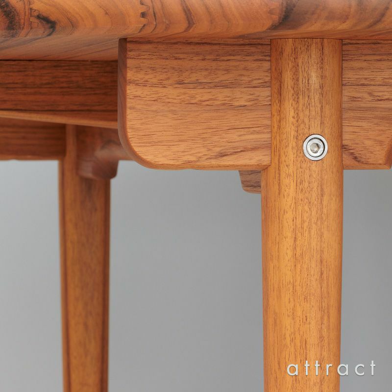 Carl Hansen & Son カール・ハンセン＆サン CH337 伸長式 ダイニングテーブル W140cm チーク (オイルフィニッシュ) デザイン：ハンス・J・ウェグナー