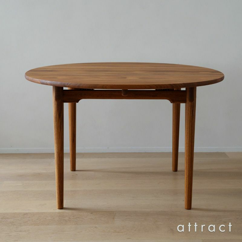 Carl Hansen & Son カール・ハンセン＆サン CH337 伸長式 ダイニングテーブル W140cm チーク (オイルフィニッシュ) デザイン：ハンス・J・ウェグナー