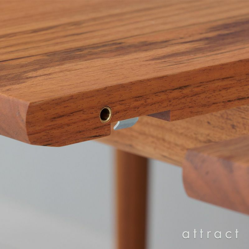 Carl Hansen & Son カール・ハンセン＆サン CH337 伸長式 ダイニングテーブル W140cm チーク (オイルフィニッシュ) デザイン：ハンス・J・ウェグナー