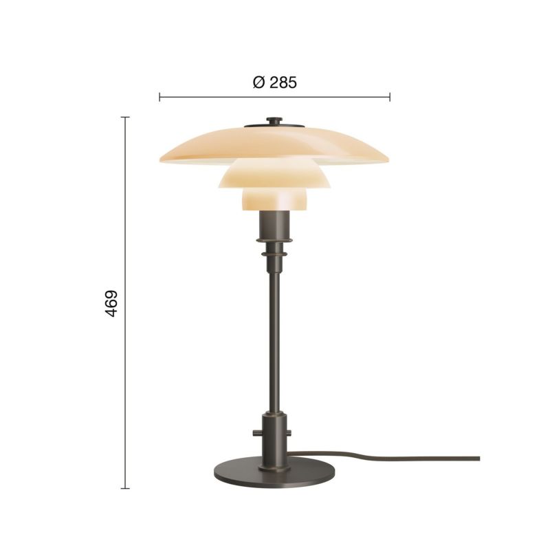 PH 3/2 Dusty Terracotta Table Lamp（PH 3/2 ダスティー・テラコッタ テーブルランプ）