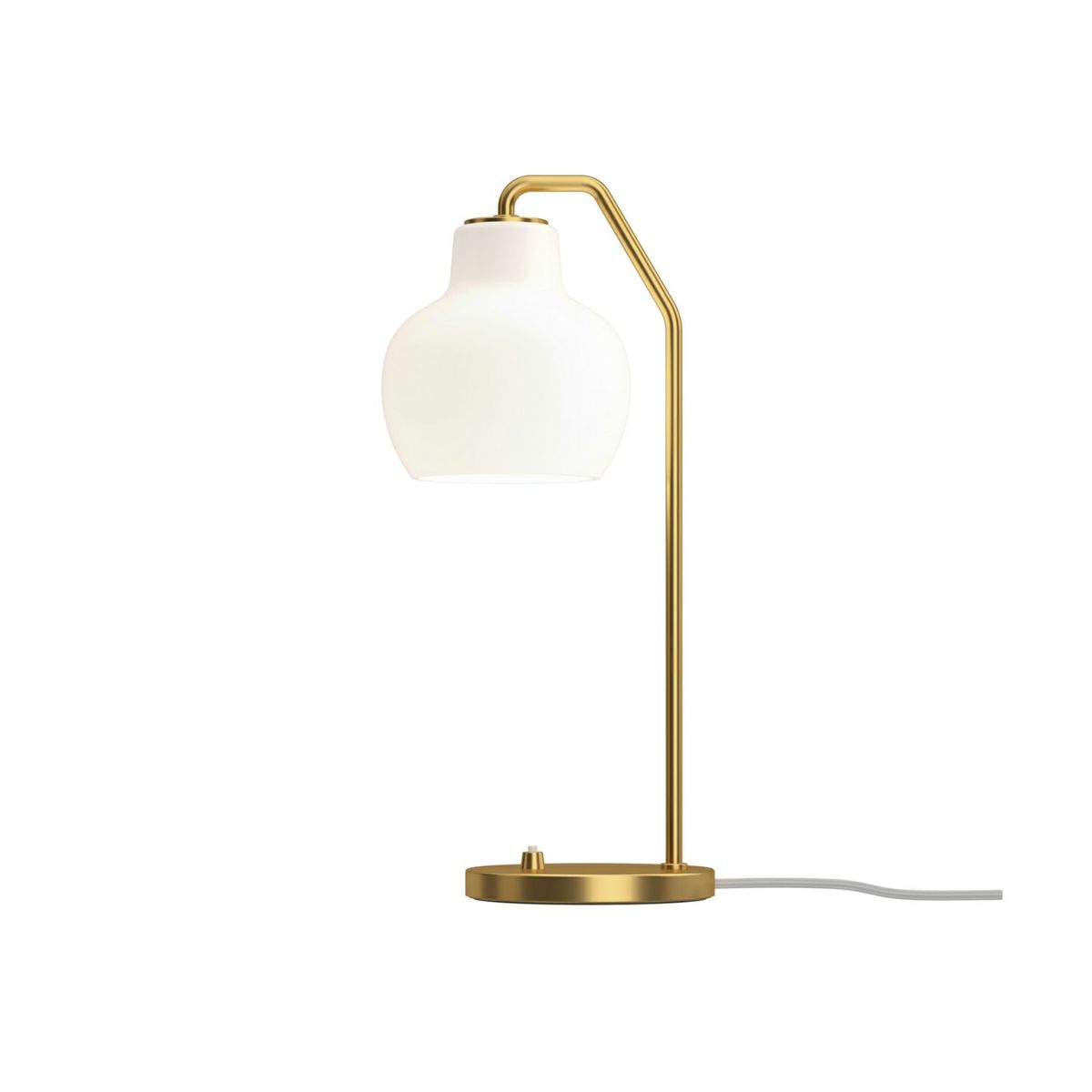Louis Poulsen ルイスポールセン VL Ring Crown Table Lamp リングクラウン テーブルランプ Φ150 乳白ガラス デザイン：ヴィルヘルム・ラウリッツェン