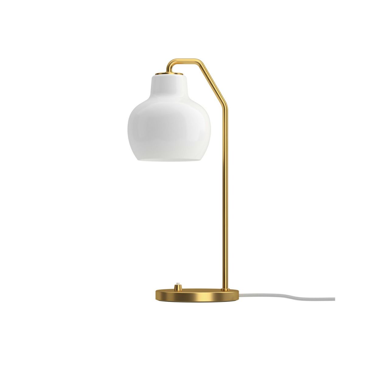 Louis Poulsen ルイスポールセン VL Ring Crown Table Lamp リングクラウン テーブルランプ Φ150 乳白ガラス デザイン：ヴィルヘルム・ラウリッツェン