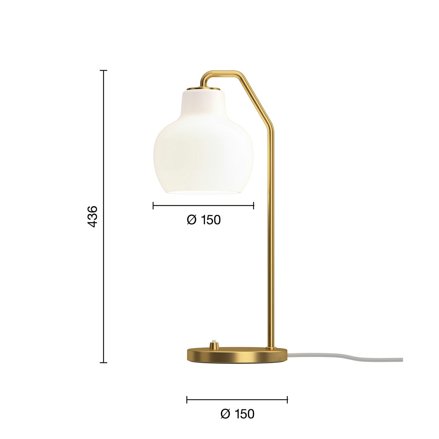 【最終値下げ】Lu.Official Sheer Circle Tank 白 Louis Poulsen ルイスポールセン VL Ring Crown Table Lamp リング