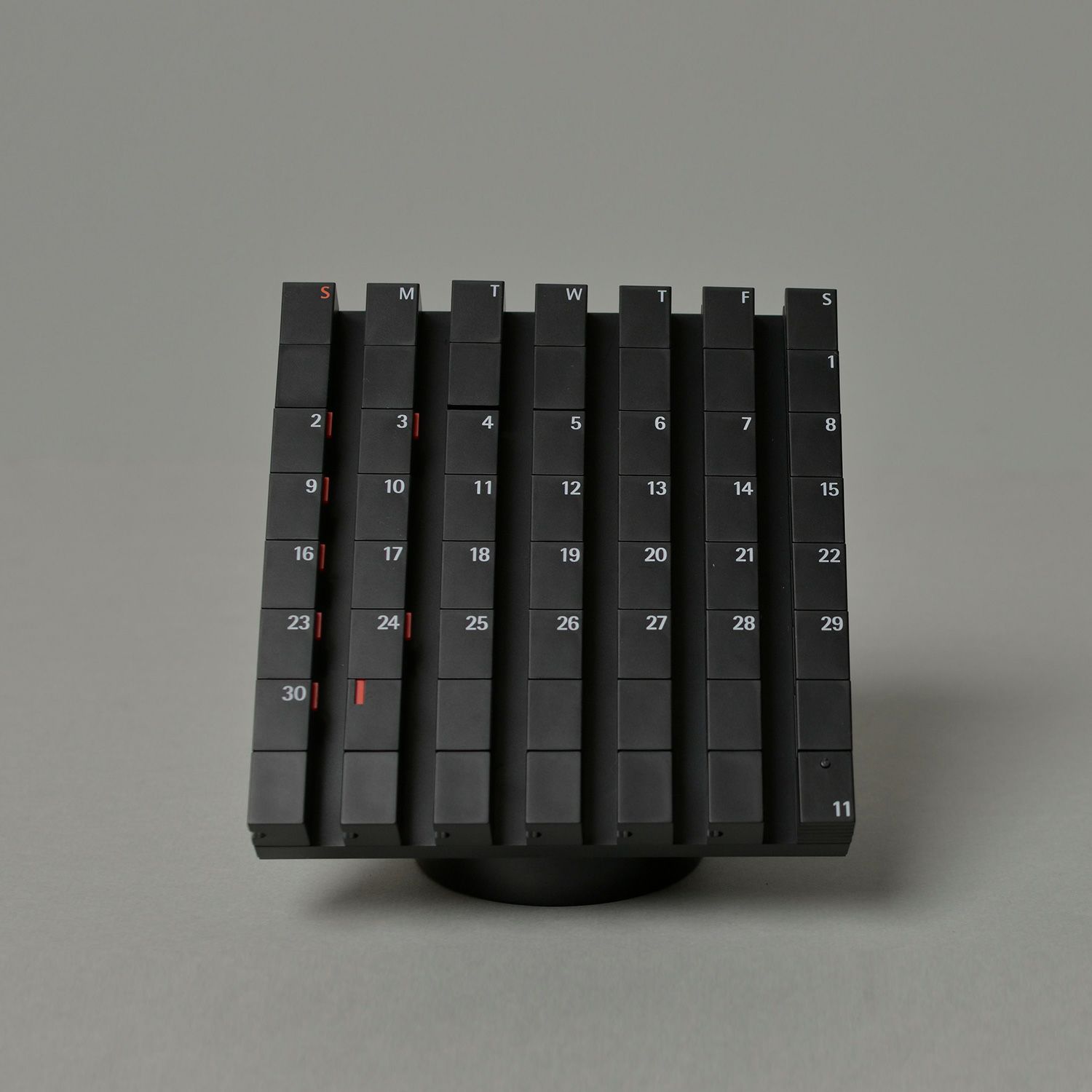 Date Block デートブロック 卓上万年カレンダー デスクトップ デザイン：2タイプ カラー：2色 日本製
