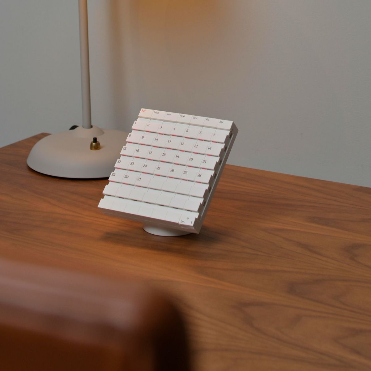 Date Block デートブロック 卓上万年カレンダー デスクトップ デザイン：2タイプ カラー：2色 日本製